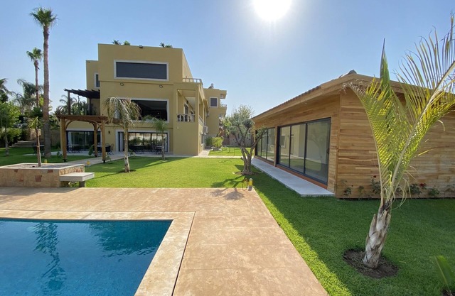 Luxurious 10 bedroom villa with swimming pool.