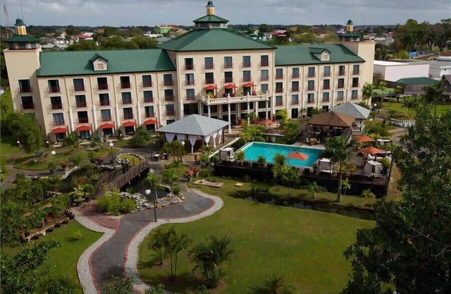 Luxurious and prestigious hotel in Suriname.