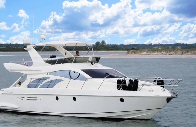 Luxury 50ft. Yacht Day Charter rental out of Downtown Wilmington, NC