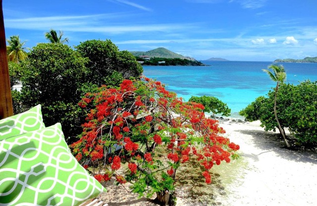 Luxury Beachfront Duplex Villa on Sapphire Beach I