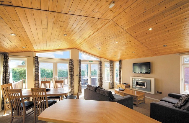 Luxury contemporary lodge.