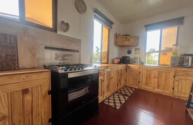 Luxury European-Surinamese style upstairs apartment with large terrace.