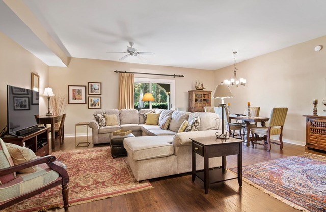 Luxury first floor 1BR. Condo w/Outside Patio