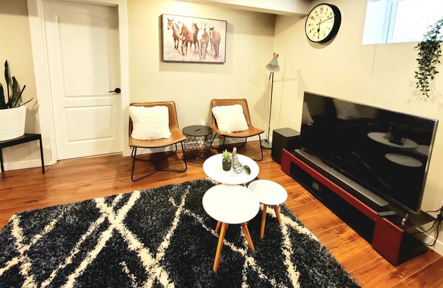 Luxury living in a 2-bedroom basement suite with separate entrance.