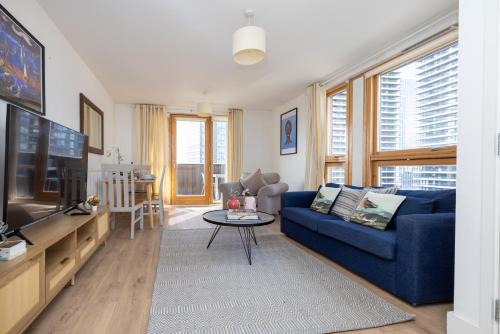 Luxury property with stunning views of Canary Warf