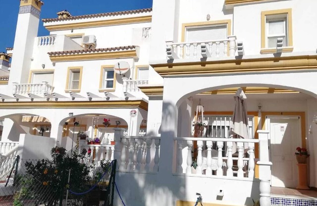 LUXURY SEMI-DETACHED HOUSE IN VERA PLAYA 200 M FROM THE SEA