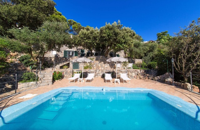 Luxury villa with panoramic swimming pool in Ischia, near Amalfi Coast