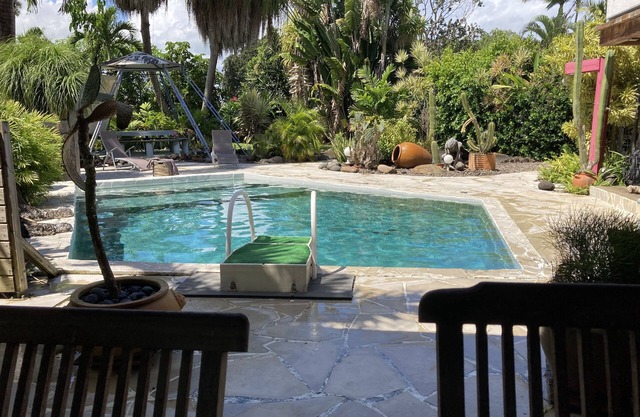 Luxury villa with pool on an ancient sugarcane plantation