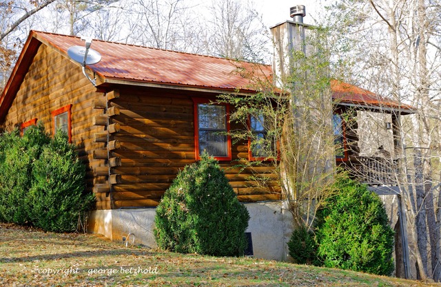MacGregor cabin in Scottish Woods