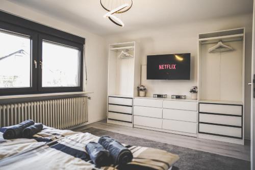 Maisonette Premium Apartment mit Dachterrasse für Business und Familie