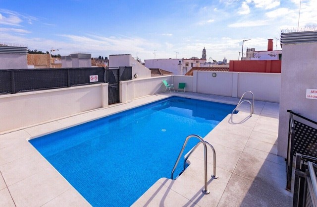 -MalagaSunApts- Rooftop Pool
