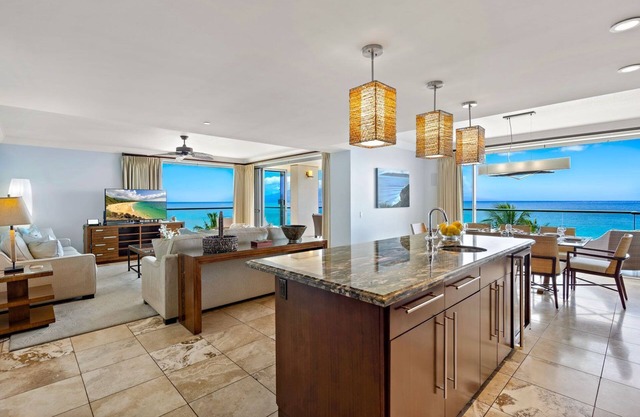 Maui Resort Rentals: Honua Kai – Incredible 8 Bedroom Oceanfront Gem, Over 5200 combined Sq. Ft. w/Built-in Viking B.B.Q.!