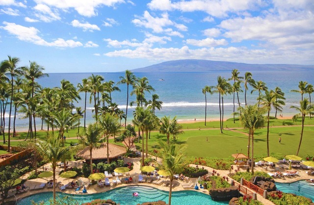 Maui Resort Rentals: Hyatt Residence Club – 2BR Oceanfront Middle Floor VIlla