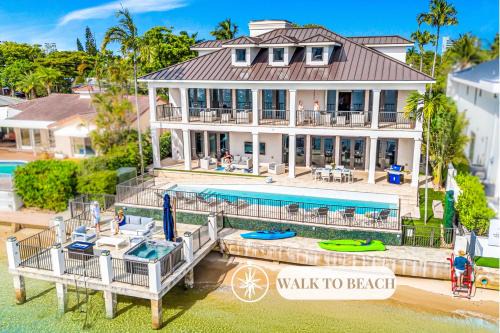 Mega Yacht Views Private beach Heated pool Harbor Inlet area Harbourview Key VlLLAS
