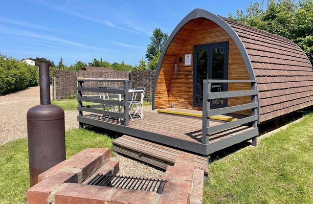 MegaPod 1 at Lee Wick Farm Glamping