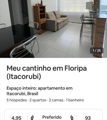 Meu cantinho em Floripa!