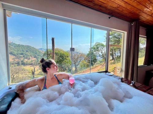 Mirante Da Colina08, com hidro, café da manhã e piscina