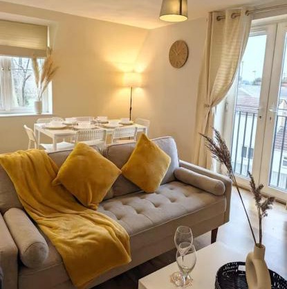 Modern 2-Bed in Ipswich - Free Parking & Fast WiFi