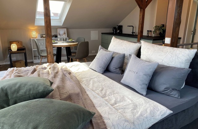 Modern and central apartment for up to 3 people in the heart of Coswig