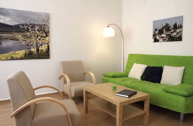 Modern and friendly 3-bedroom apartment with beautiful garden