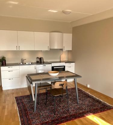 Modern apartment in Bardufoss Center - two bedrooms, garage, terrace