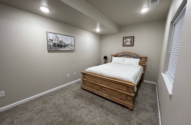 Modern basement apartment w/private yard just minutes from downtown Cheyenne.