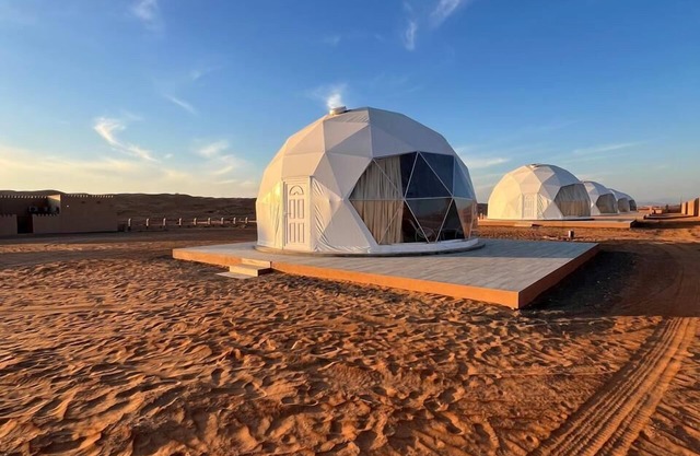 Modern desert gate resort