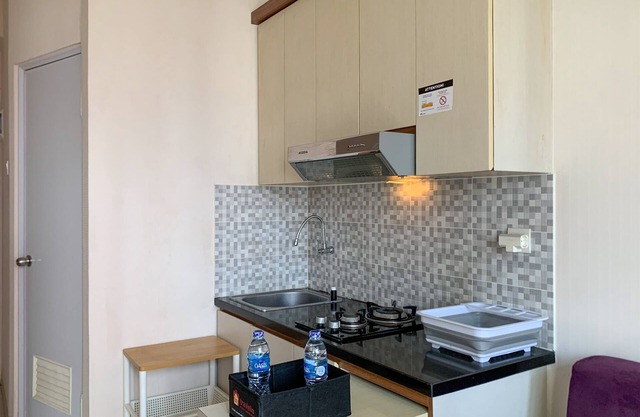 Modern Look And Comfortable 2Br Green Pramuka City Apartment