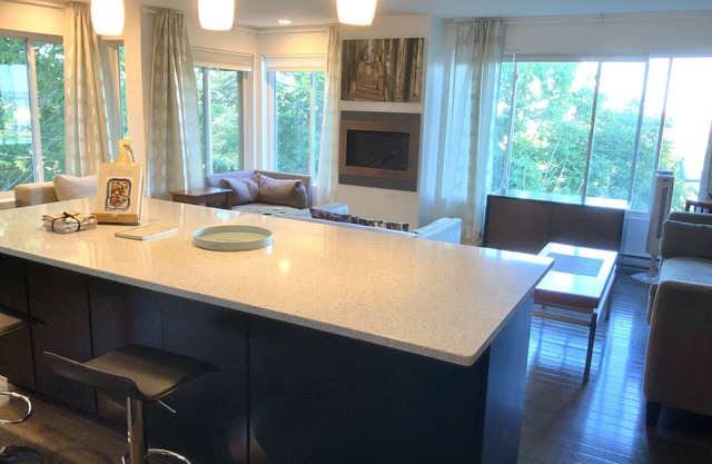 Modern Remodeled, Bedroom Looks Out To Living Room, Palace Playland, Ocean Vie