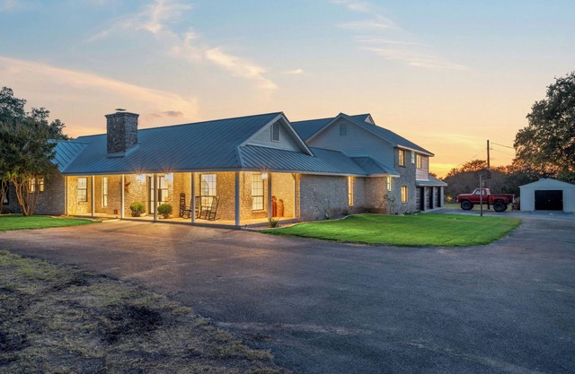 Modern Texas Farmhouse on 2.5 Gated Acres, Spacious, Private, One-of-a-Kind