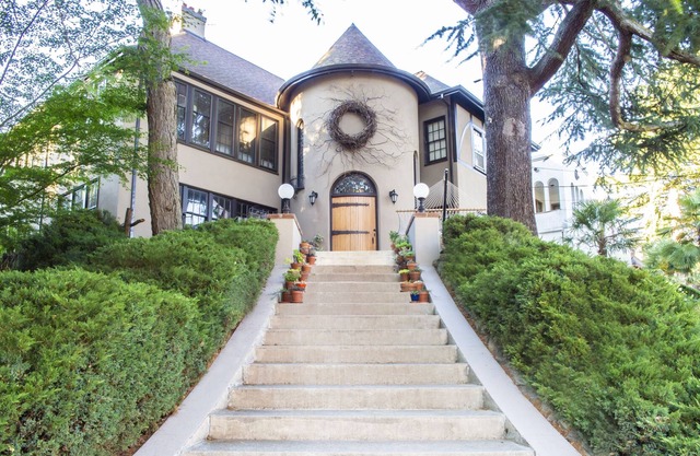 Modern Treehouse in Historic Spanish Turret House