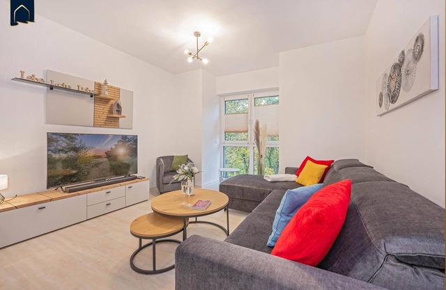 Modern vacation apartment in Kölpinsee with balcony - just 600 m from the beach