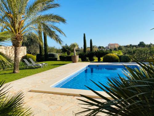 Moderne Finca Can Vicento - Heizung - Pizzaofen