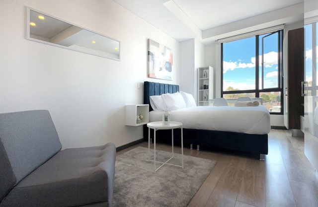 Moderno y exclusivo loft en Bogotá con vista de la ciudad