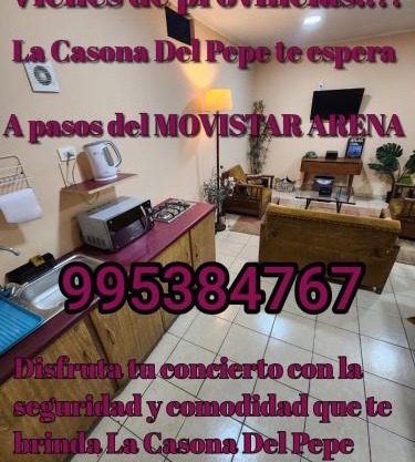 Movistar Arena a 2 cuadras