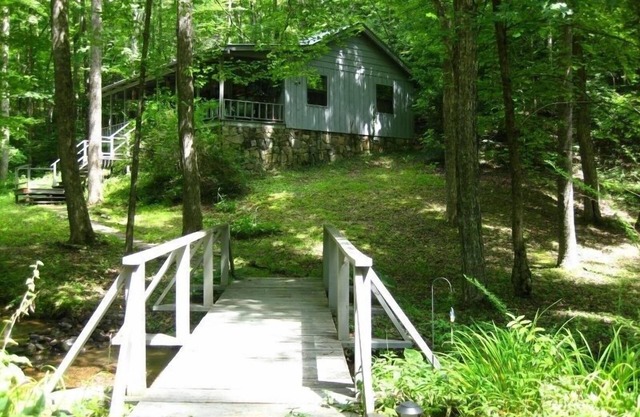 My Little Blue House a Secluded Cabin on a Babbling Brook