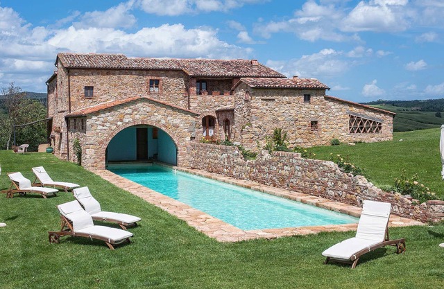 My Rental Homes - Villa Pienza with private pool and garden. Wonderful view