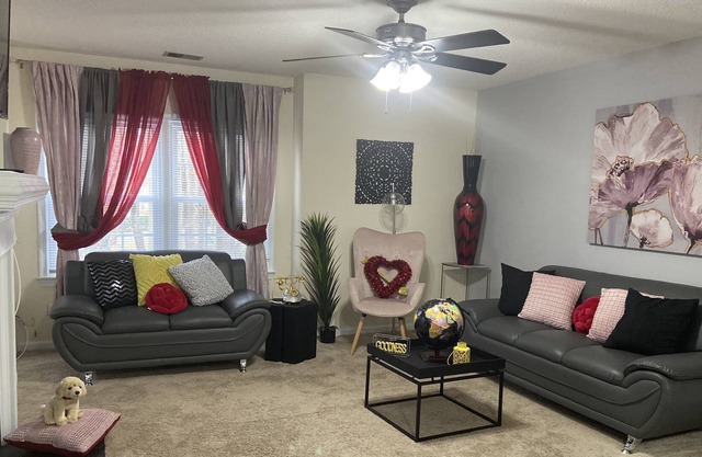 Nestled in a quiet condo, just 15 minutes from VA Beach boardwalk. Sleeps five.