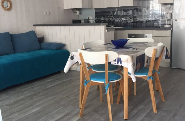 NEW beach of Puys a Dieppe nice flat 2 pieces RDC has 200m of the sea