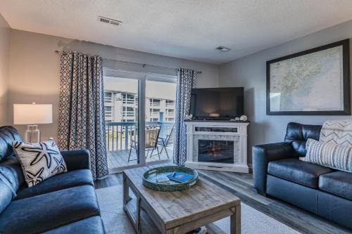 NEW LISTING! Ocean and Pool Views on Harbor Island - Short Walk to Pool and Beach