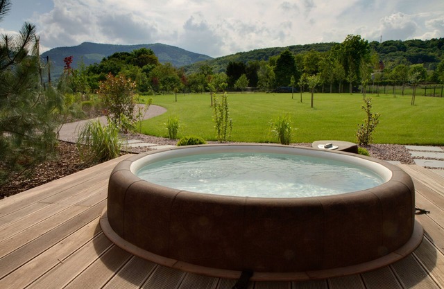 New upmarket boutique villa.
