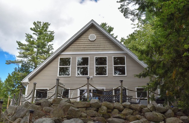 Newer Construction on Green Lake.between Bangor & Acadia National Park