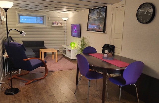 Nice apartment with good location, close to center and open nature!nFree parking