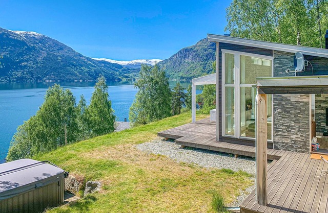 Nice home in Ornes with house sea view