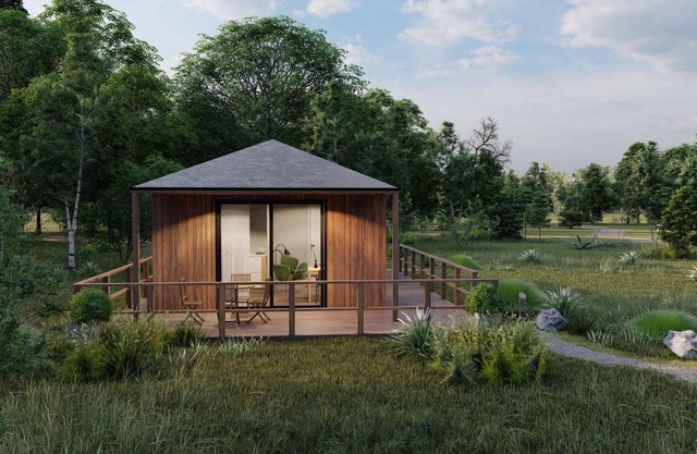 Nice tiny house with microwave, Maastricht at 9 km