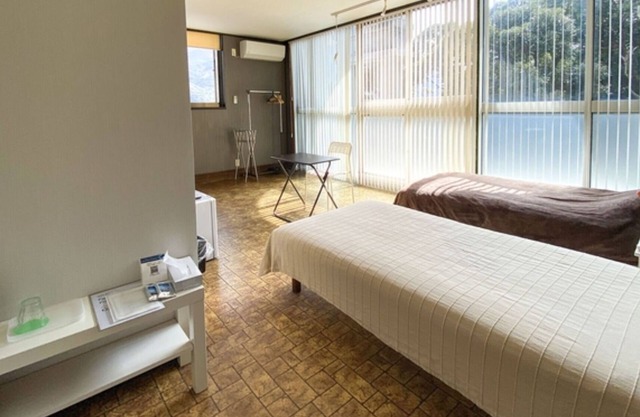 Nonsmoking Westernstyle twin room for 1 to 3 p/Hachijoshima Hachijo-cho Tokyo
