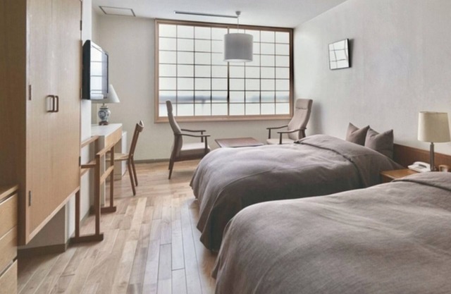 Nonsmoking Westernstyle room twin bed Accommodation only/Saga Saga