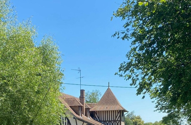 Norman half-timbered house full of charm