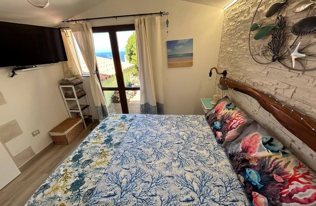 Oasis of Relaxation.Seaside Peaceful New Panoramic Terrace50mt beach&sea full comfort