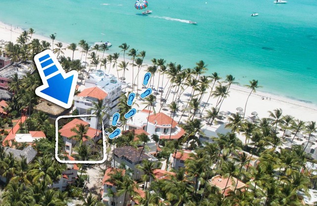OCEAN VIEW VILLA BAVARO BEACH - 7guests, wifi, bbq-grill, beach access